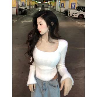 Autumn Winter Fleece-Fleece White Bottoming Shirt Warm … in Subang Jaya - Image 1