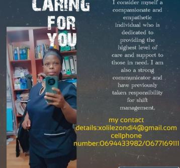Available care worker in Durban - Image 1