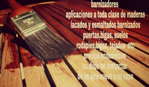 BARNIZADOS, LACADOS,PINTURA DECORATIVA en Bilbao - Imagen 1