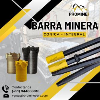 BARRA CÓNICA E INTEGRAL PARA PERFORACIÓN – PROMINE | Máximo Rend en el Callao - Imagen 1