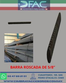 BARRA ROSCADA DE 5/8’’ en Tacuba - Imagen 1