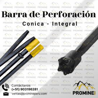 BARRAS DE PERFORACIÓN RESISTENTES PARA TRABAJOS MINEROS EN ROCA en Arequipa - Imagen 1