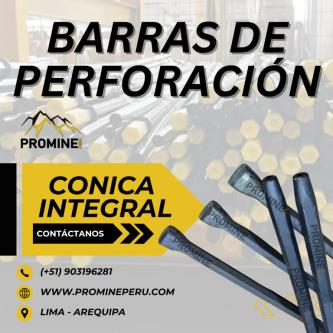BARRAS DE PERFORACIÓN RESISTENTES PARA USO MINERO EN ROCAS DURAS en Arequipa - Imagen 1
