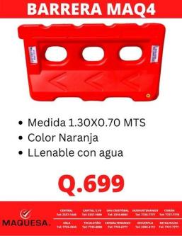 BARRERAS MAQ 4 PLASTICAS en Retalhuleu - Imagen 1