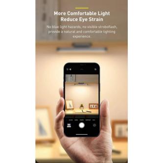 BASEUS MAGNETIC CHARGING DESK LAMP LED STEPLESS DIMMING … in Singapore - Image 1