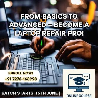 BASIC TO ADVANCED LAPTOP CHIP LEVEL REPAIRING ONLINE CLASS in Borivali West - Image 1