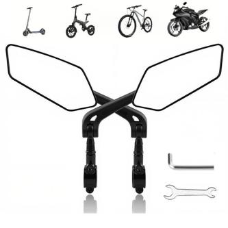 BENGGUO 1 Pair Bicycle Rearview Mirror 360° Rotation … in Canberra - Image 1