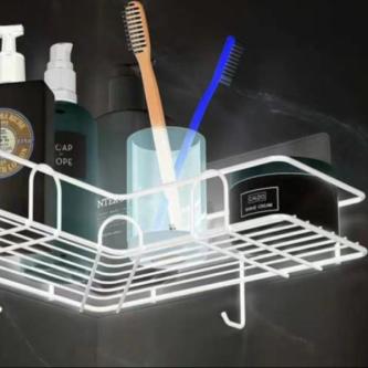BEST SELLER Bathroom Toilet Corner Storage Rack Rak … in Singapore - Image 1