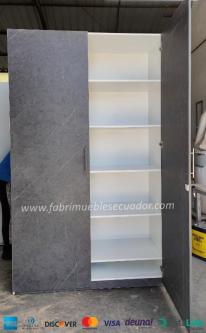 BIBLIOTECA EN MELAMINA + REPISAS INTERNAS en Cayambe - Imagen 2