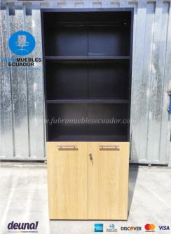 BIBLIOTECAS EN MELAMINA + 2 PUERTAS INFERIORES en Cayambe - Imagen 1