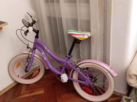 BICICLETA BACCIO PARA NIÑ . RODADO 16. 2 ESPEJOS Y BOCINA. en Montevideo - Imagen 1