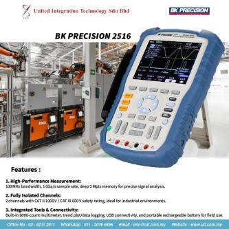 BK Precision 2516 Oscilloscope Overview in Kajang - Image 1