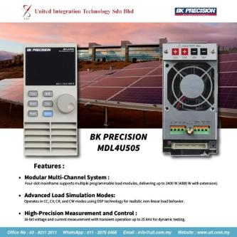 BK Precision MDL4U505 Modular Electronic Load in Kajang - Image 1