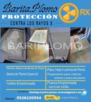 BLINDAJE RADIOLOGICO - VIDRIO EMPLOMADO en Tlalnepantla - Imagen 1