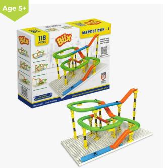 BLIX MARBLE RUN 2 | STEM TOYS FOR KIDS in Mumbai - Image 1