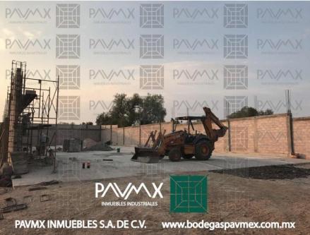 BODEGAS EN CONDOMINIO 756M2 NUEVAS EN RENTA SANTA CATARINA A en Acolman - Imagen 1