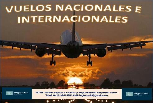 BOLETOS NACIONALES E INTERNACIONALES CONECTAMOS DESTINOS en Clarines - Imagen 1