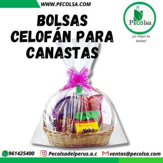 BOLSAS PARA CANASTAS NAVIDEÑAS en Lima - Imagen 1