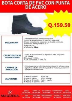 BOTAS DE PVC CORTA en Retalhuleu - Imagen 1