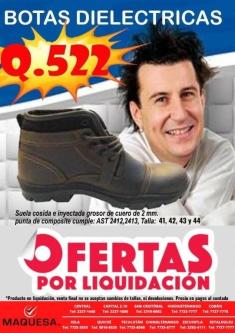 BOTAS DIELÉCTRICAS SAN POLOS en Quetzaltenango - Imagen 2