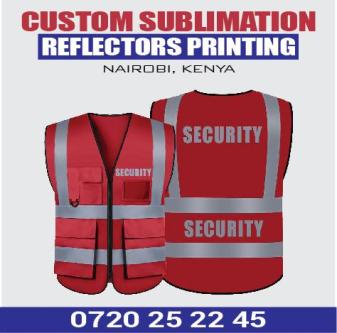 BRANDING | PACKAGING | Reflective Jackets in Kitui - Image 1