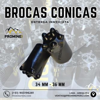 BROCAS CONICAS ALTA PRECISION Y RENDIMIENTO EN PERFORACION en Cotahuasi - Imagen 1
