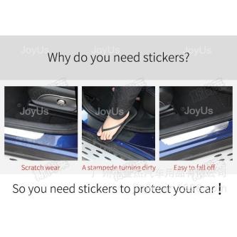 BYD ATTO 3 Car Door Step Protection Sticker Anti Scratch … in Singapore - Image 1