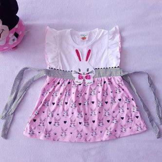 Baby G Collection GFD2964 Dress Bunny Mini Ruffles in Taman Johor Jaya - Image 1