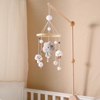 Baby Rattles Crib Mobile Rattle Toys Bed Bell Musical Box … in Kuang - Image 1