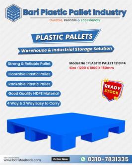 Bari Steel Racks Plastic Pallet in Lahore - Image 1
