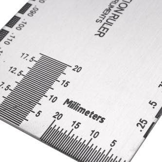 Baroque String Action Ruler Gauge Tool For Guitar Guitar … in Singapore - Image 1