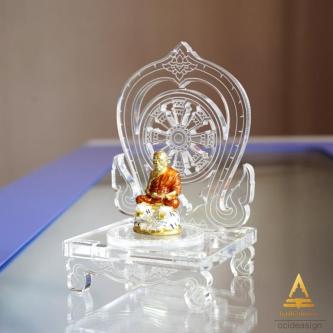 Base Sema Pattern Clear Acrylic Table Decor Desk Decoration in Bukit Batok - Image 1