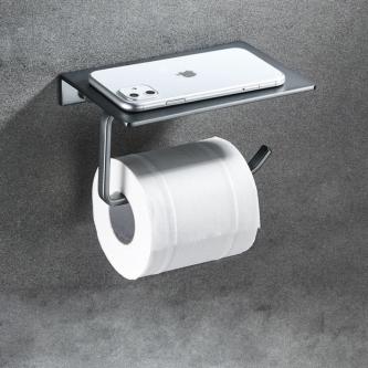 Bathroom Toilet Paper Holder Tissue Rack Phone Storage Rack … in Singapore - Image 1