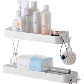 Bathroom Toilet Rack Punch-free Wall-mounted Wall Rack … in Singapore - Image 1