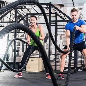 Battle Rope Fighting Rope Training Fitness Gym Strength … in Singapore - Image 1