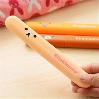 Bear Pattern Toothbrush Box Portable Travel Toothbrush Case … in North-Eastern Islands - Image 1