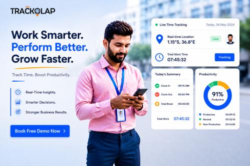Best Employee Time Tracking Software for Productivity in Noida - Image 1