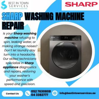 Best In Town - Sharp Washing Machine Repairs! in Dubai - Image 1