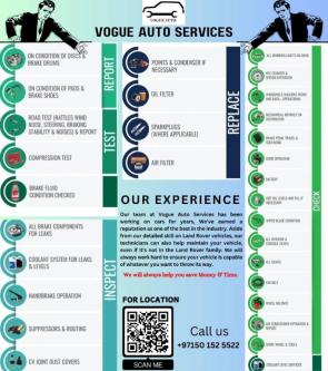 Best Land Rover Major Services In Dubai in Dubai - Image 1