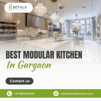 Best Modular Kitchen Gurgaon by Betula Kitchen in Gurgaon - Image 1