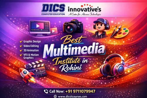 Best Multimedia Institute In Rohini – Build Your Creative Career in Delhi - Image 1