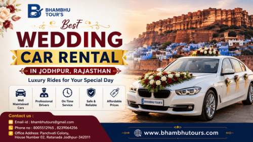 Best Wedding Car Rental in Jodhpur, Rajasthan in Junagadh - Image 1