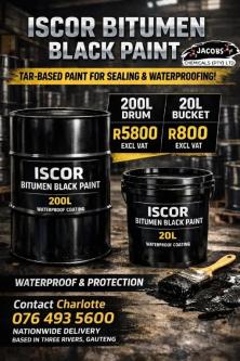 Bitumen black paint in Vereeniging - Image 1