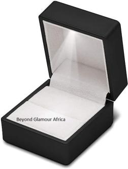 Black Square LED Ring Box in Kikuyu - Image 1