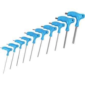 BlueSpot 10 Piece T Handle Hex Key Set and Storage Rack in Bridlington - Image 1