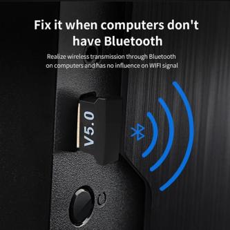 Bluetooth Dongle 5.0 Music Adapter Computer Wireless Audio … in Bishan - Image 1