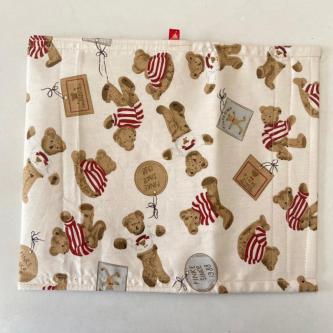 Book cover sleeve Red Bear Pattern in Mandai - Image 1