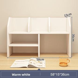 Bookshelf Desktop Storage Rack Living Room Simple Desk … in Singapore - Image 1