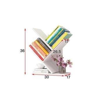 Bookshelf Simple Desk Student Small Bookshelf Desktop … in Bishan - Image 1