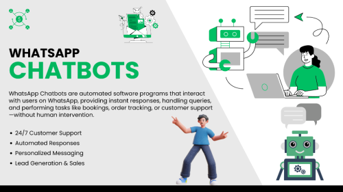 Boost Customer Engagement with Smart WhatsApp Chatbots in Noida - Image 1